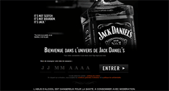 Desktop Screenshot of jackdaniels.fr